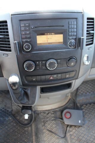 486210-35 Mercedes Sprinter 316 NGT Pickup / Chassis, Rear lift, (164330 km)