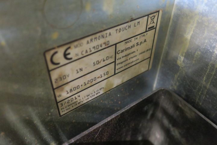 489263-9 Espresso machine Carimali armonia touch LM