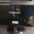 488784-14 40 inch Samsung TV and 27 inch samsung data screen