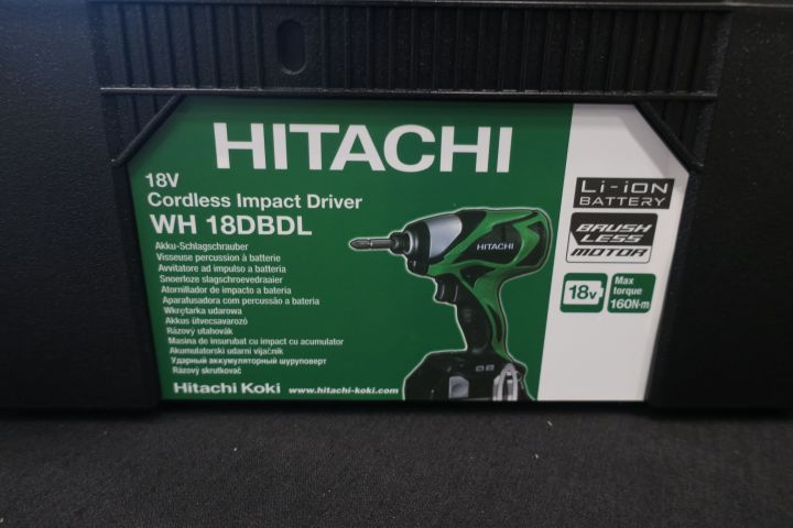 489340-4 Drill screwdriver Hitachi WH 18DBDL