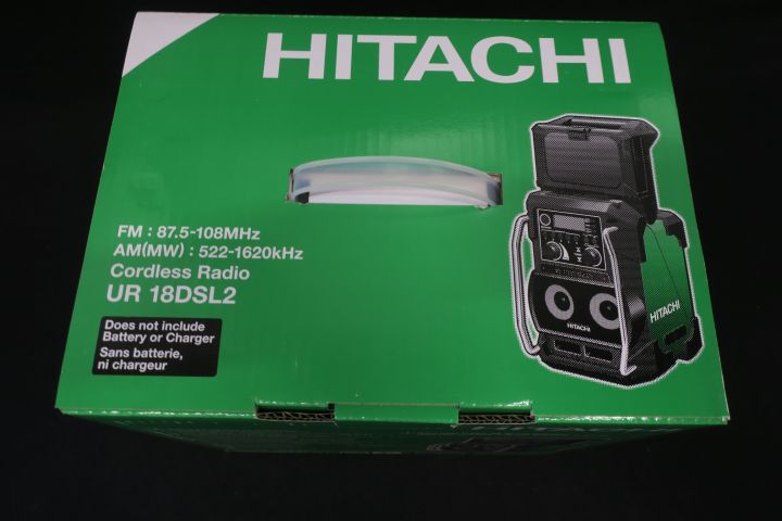 489350-3 Building Radio Hitachi UR 18DSL2
