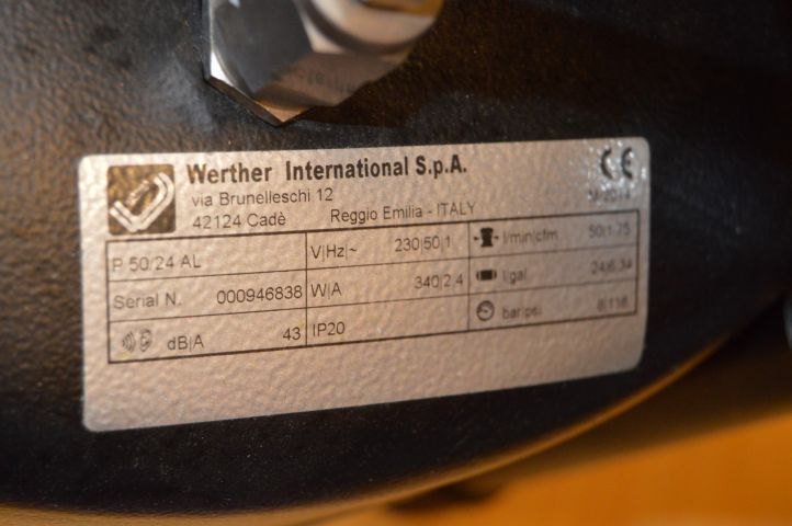 419814-4 Compressor Werther International P 50/24 AL