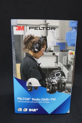 490953-2 Hearing protection 3M Radio DAB +