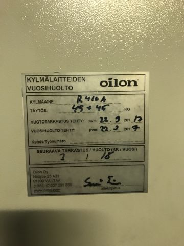 491170-7 Oilon Scancool Chillheat RE420 2014 industrial heater/cooler