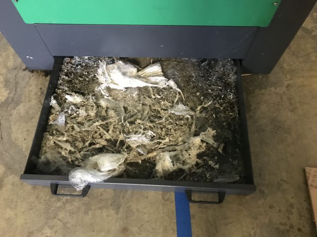 491177-7 Zingerlemetal C1200 cylindrical baler (repair item)