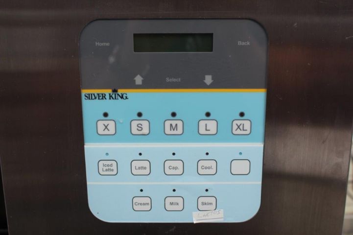 489748-5 Milk dispenser Silver King