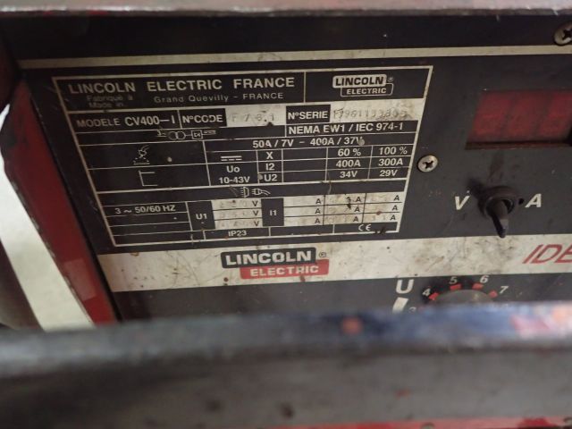 399298-5 Migsvets Lincoln Idealarc cv400-1