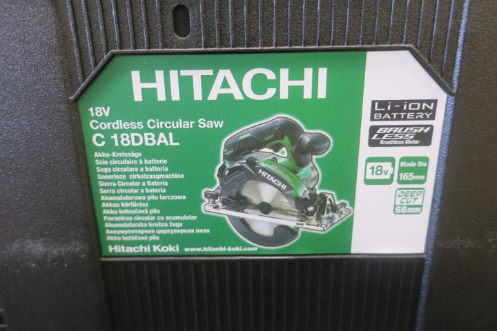 491273-2 Circular saw Hitachi C18DBAL