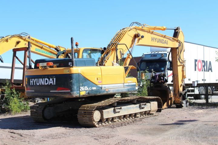 494406-3 Bandgrävare Hyundai R260LC-9A (3481h, rototilt) -15