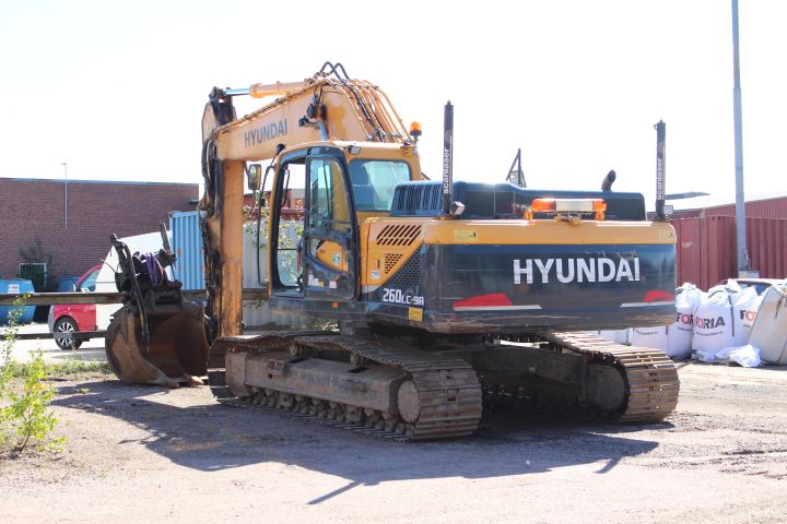 494406-5 Bandgrävare Hyundai R260LC-9A (3481h, rototilt) -15