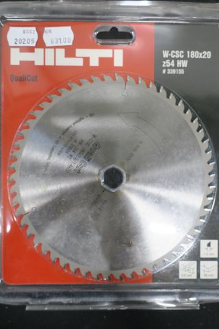 491057-2 3 pcs cutters HILTI W-CSC 180x20