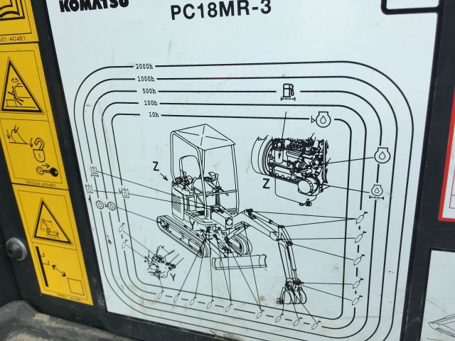 494542-28 Komatsu PC 18 MR-3 2016