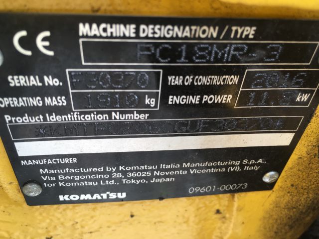 494542-32 Komatsu PC 18 MR-3 2016