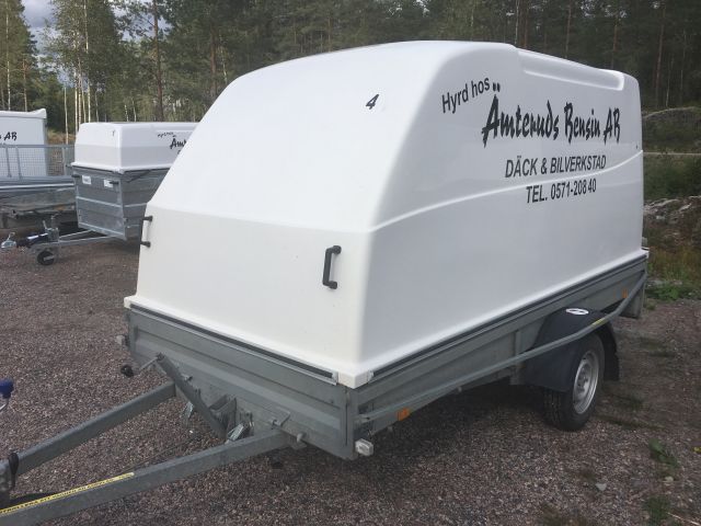 494248-2 Brenderup tipping trailer with cover 2015