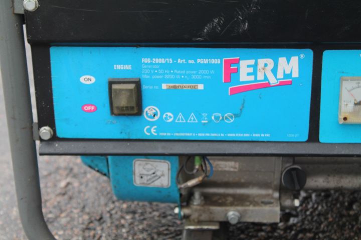 494434-3 Generator Ferm 2000 watts