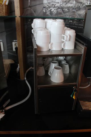 493652-6 Espressomaskin Melitta Bar-cube inkl. mjölkkyl