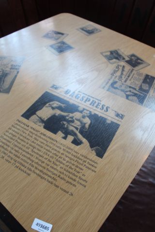 493685-6 Restaurangsoffa U-form med bord