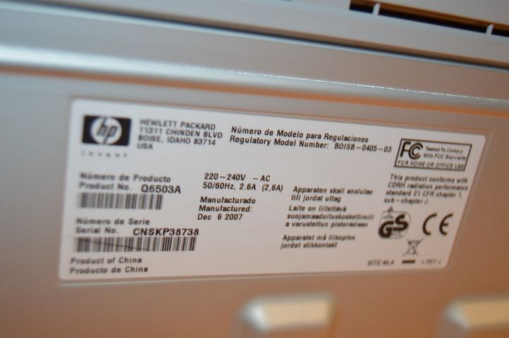 493538-3 Printer HP LaserJet 3052