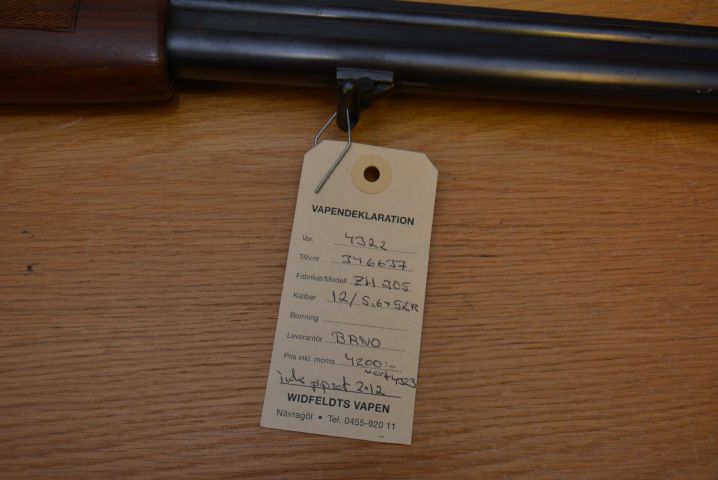 494165-5 Kombivapen Brno-ZH305 12 / 5.6x52R (4322)