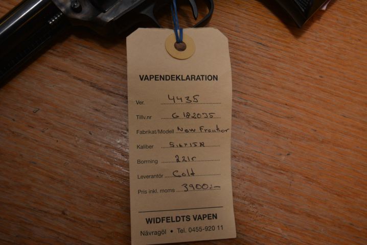 494200-3 Revolver Colt-new frontier 22lr (4435)