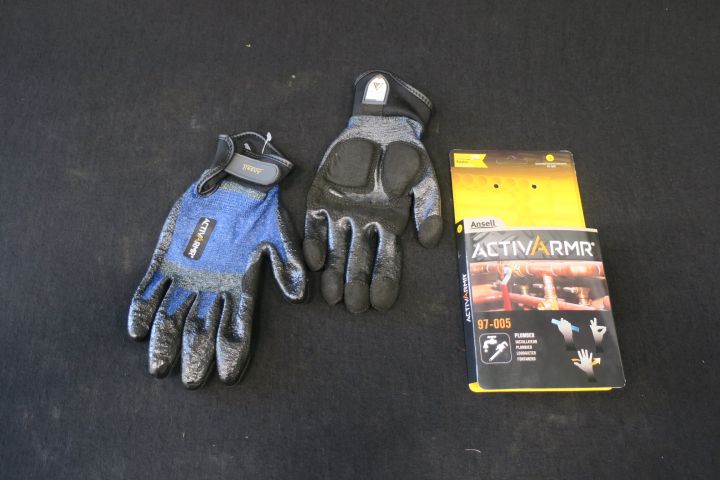 494701-1 36 pairs of kevlar gloves Ansell ACTIVEARMR strl 9