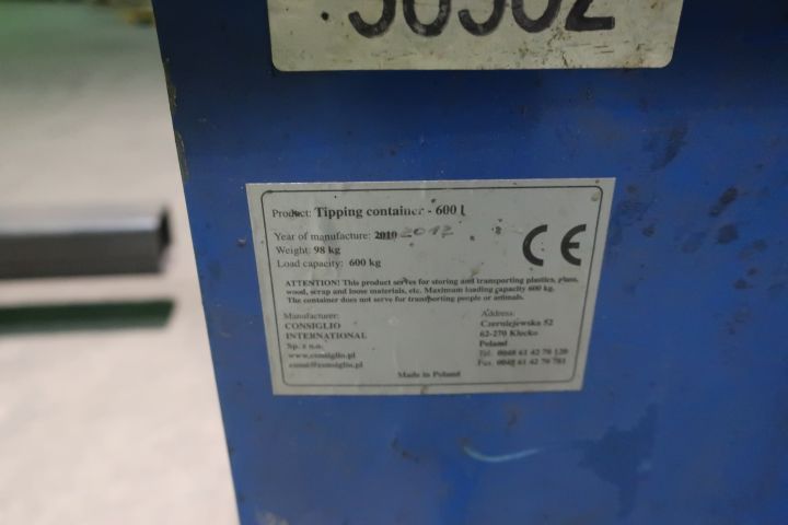 494969-4 tipping Container