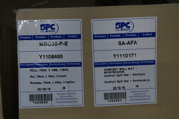 495338-3 Oil cap SPC Brady MRO30-PE incl rubber mat