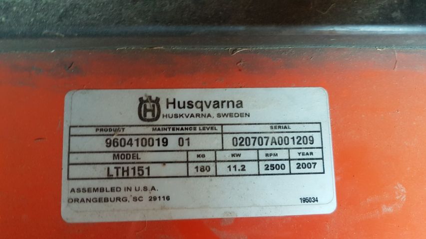 495601-6 Husqvarna Mower