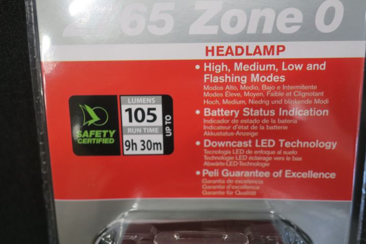 495087-3 6 bulbs Peli 2765 Zone 0