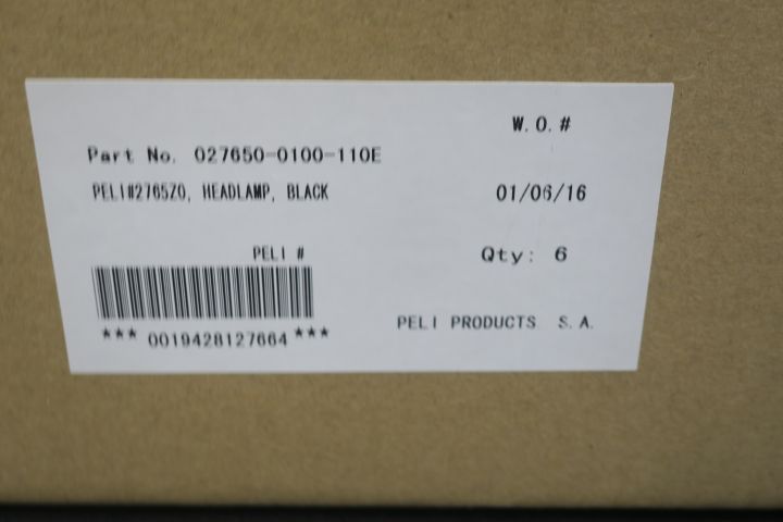 495087-5 6 bulbs Peli 2765 Zone 0
