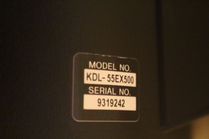 487913-6 LCD-TV 55" Sony KDL-55EX500