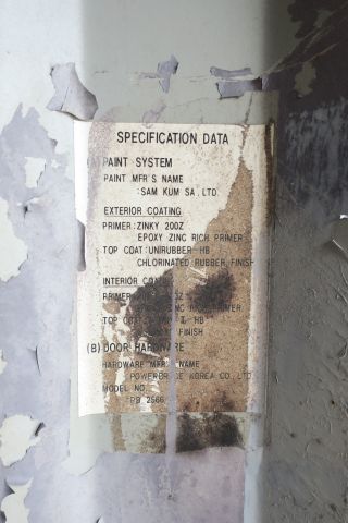 495343-15 20-foot container with interior lighting and material frame