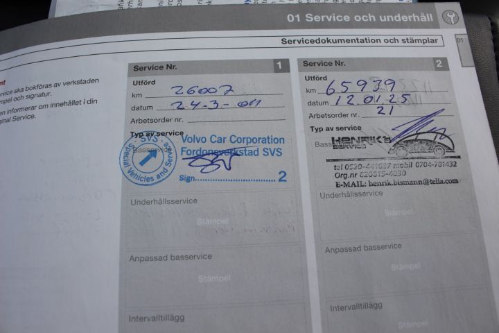 496148-44 Volvo V70 2.4 D Momentum automat-2010 (175hk, 38700mil)