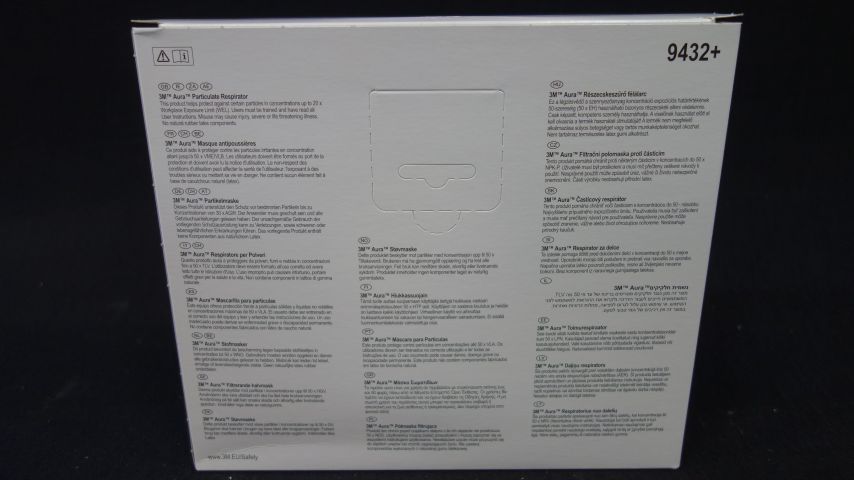 496180-4 20 pcs 3M Aura 9432+ Respiratory protection - Free shipping