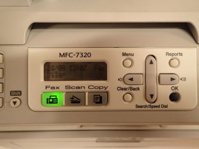 467368-13 Fax Brother MFC-7320