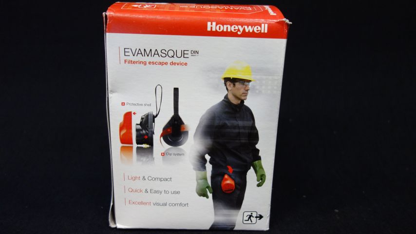 496218-3 Honeywell Evamasque, Escape & Evacuadorian Mask - Free Shipping