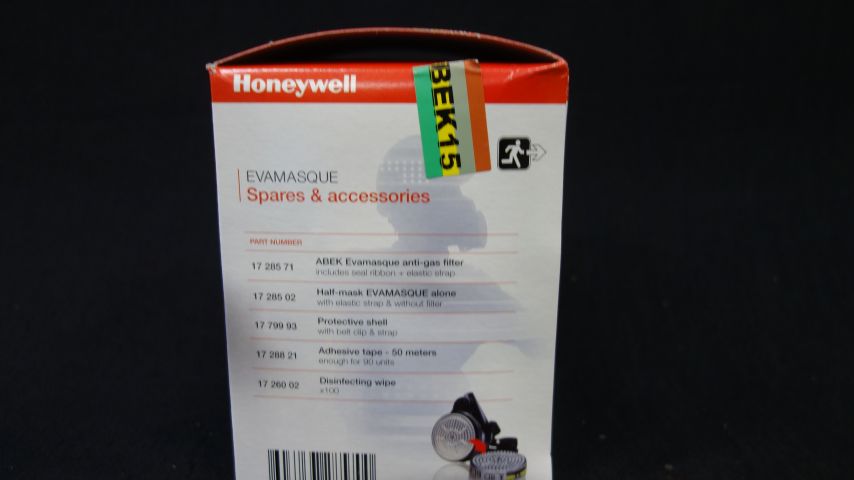 496218-4 Honeywell Evamasque, Escape & Evacuadorian Mask - Free Shipping
