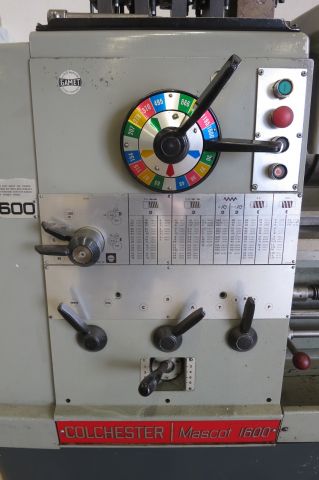 471180-2 Lathe Colchester Mascot 1600
