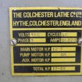 471180-12 Lathe Colchester Mascot 1600