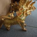 497644-8 2 pcs. statues motive Thai Lion