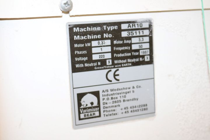 497992-8 Bear mixer Varimixer AR10