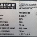 498523-3 Screw compressor Kaeser Airtower 11