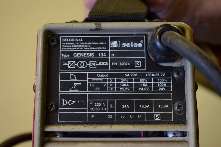 386692-3 Tig and tip wax Selco Genesis 134