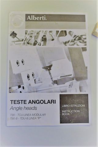 386654-5 Alberti angle head ISO 40 with sleeves and adaper ISO 50