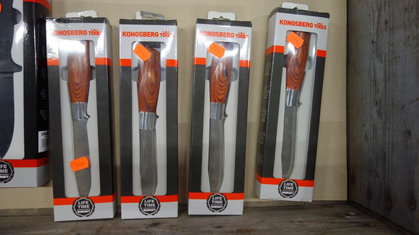 500516-2 Range of knives, Kongsberg Tools