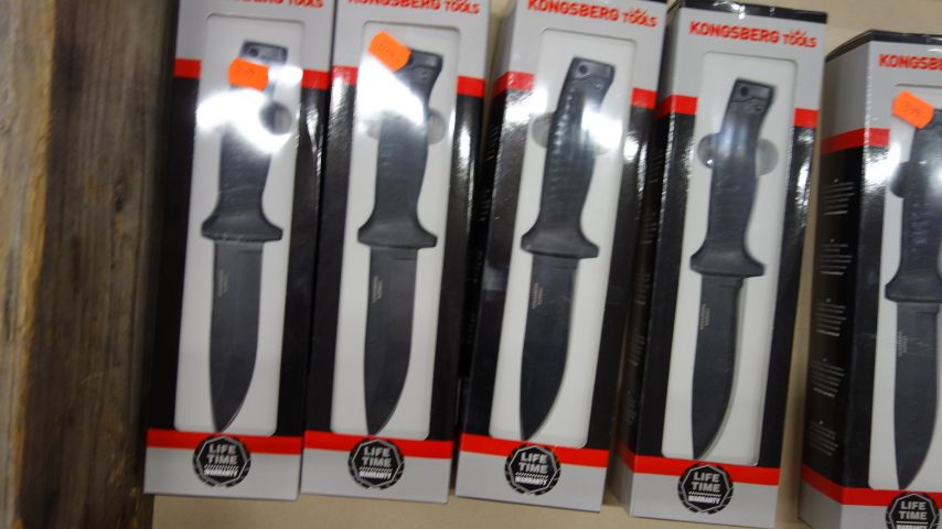500516-4 Range of knives, Kongsberg Tools