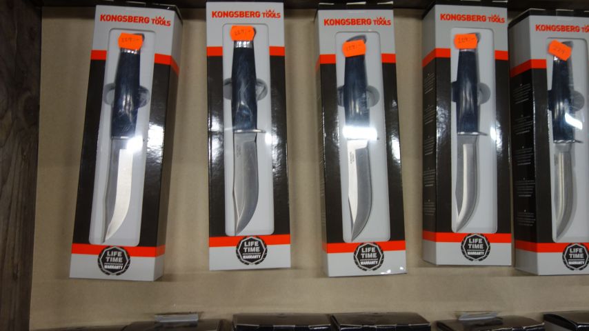 500516-5 Range of knives, Kongsberg Tools