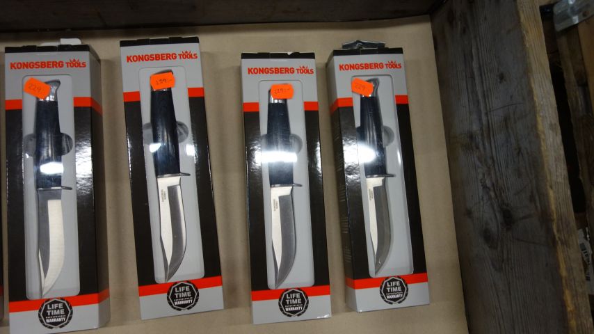 500516-7 Range of knives, Kongsberg Tools