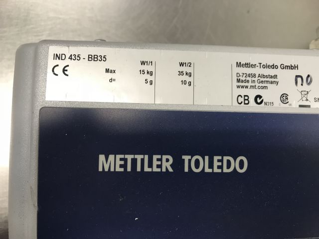 500803-2 Mettler Toledo digital scale max 35kg