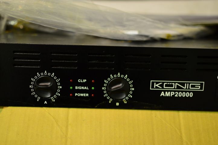 501346-2 Konig PA amplifier 2x1000W